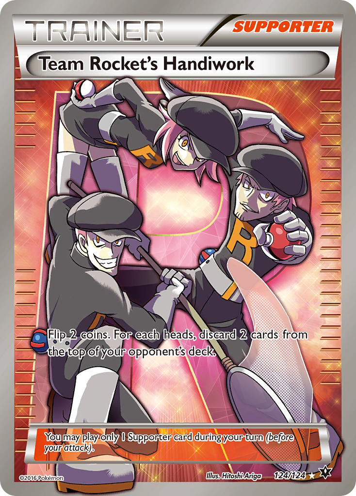 Fates Collide Team Rocket's Handiwork #124/124
